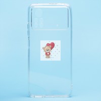 Чехол-накладка для Xiaomi Poco X4 Pro 5G (прозрачный) Activ ASC-101 Puffy 0.9мм