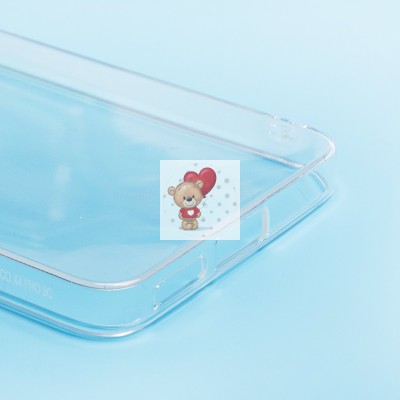 Чехол-накладка для Xiaomi Poco X4 Pro 5G (прозрачный) Activ ASC-101 Puffy 0.9мм