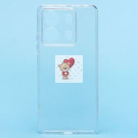 Чехол-накладка для Xiaomi Poco X6 5G (прозрачный) Activ ASC-101 Puffy 0.9мм