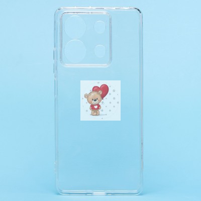 Чехол-накладка для Xiaomi Poco X6 5G (прозрачный) Activ ASC-101 Puffy 0.9мм Чехол-накладка для Xiaomi Poco X6 5G (прозрачный) Activ ASC-101 Puffy 0.9мм