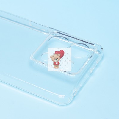 Чехол-накладка для Xiaomi Poco X6 5G (прозрачный) Activ ASC-101 Puffy 0.9мм