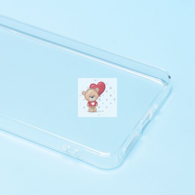 Чехол-накладка для Xiaomi Poco X6 5G (прозрачный) Activ ASC-101 Puffy 0.9мм