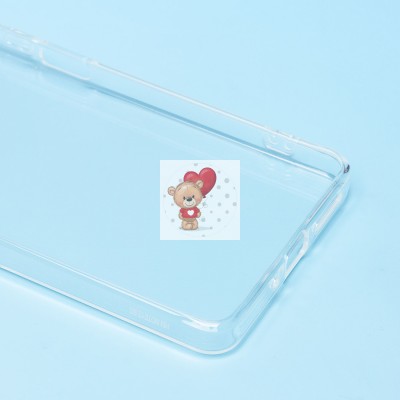 Чехол-накладка для Xiaomi Poco X6 5G (прозрачный) Activ ASC-101 Puffy 0.9мм