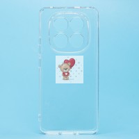 Чехол-накладка для Xiaomi Poco X7 (прозрачный) Activ ASC-101 Puffy 0.9мм