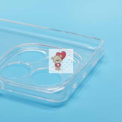 Чехол-накладка для Xiaomi Poco X7 (прозрачный) Activ ASC-101 Puffy 0.9мм