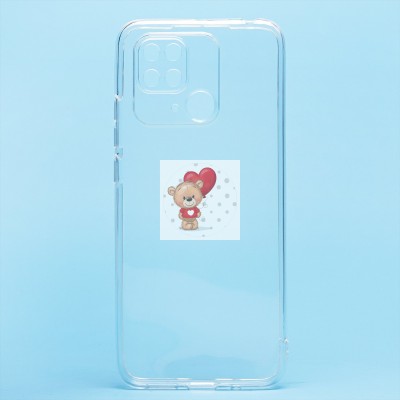 Чехол-накладка для Xiaomi Redmi 10C (прозрачный) Activ ASC-101 Puffy 0.9мм Чехол-накладка для Xiaomi Redmi 10C (прозрачный) Activ ASC-101 Puffy 0.9мм