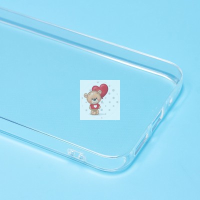 Чехол-накладка для Xiaomi Redmi 12 (прозрачный) Activ ASC-101 Puffy 0.9мм