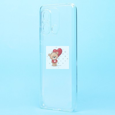 Чехол-накладка для Xiaomi Redmi 12C (прозрачный) Activ ASC-101 Puffy 0.9мм