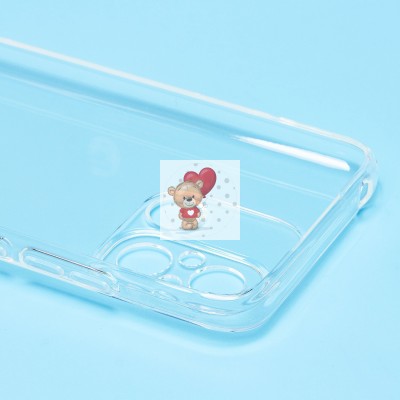 Чехол-накладка для Xiaomi Redmi 12C (прозрачный) Activ ASC-101 Puffy 0.9мм