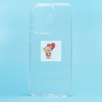 Чехол-накладка для Xiaomi Redmi 13 4G (прозрачный) Activ ASC-101 Puffy 0.9мм Чехол-накладка для Xiaomi Redmi 13 4G (прозрачный) Activ ASC-101 Puffy 0.9мм