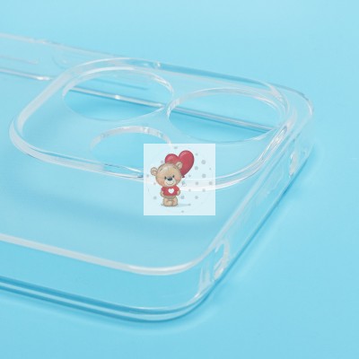 Чехол-накладка для Xiaomi Redmi 13 4G (прозрачный) Activ ASC-101 Puffy 0.9мм