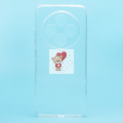 Чехол-накладка для Xiaomi Redmi 14C 4G (прозрачный) Activ ASC-101 Puffy 0.9мм