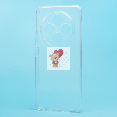 Чехол-накладка для Xiaomi Redmi 14C 4G (прозрачный) Activ ASC-101 Puffy 0.9мм