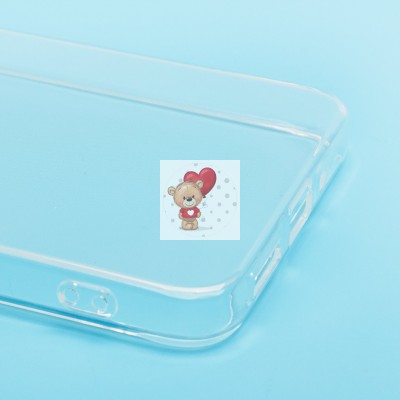 Чехол-накладка для Xiaomi Redmi 14C 4G (прозрачный) Activ ASC-101 Puffy 0.9мм