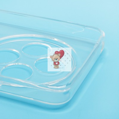 Чехол-накладка для Xiaomi Redmi 14C 4G (прозрачный) Activ ASC-101 Puffy 0.9мм