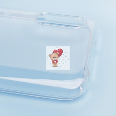 Чехол-накладка для Xiaomi Redmi 9i (прозрачный) Activ ASC-101 Puffy 0.9мм