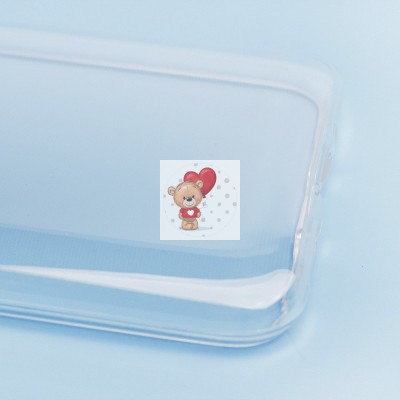 Чехол-накладка для Xiaomi Redmi 9i (прозрачный) Activ ASC-101 Puffy 0.9мм