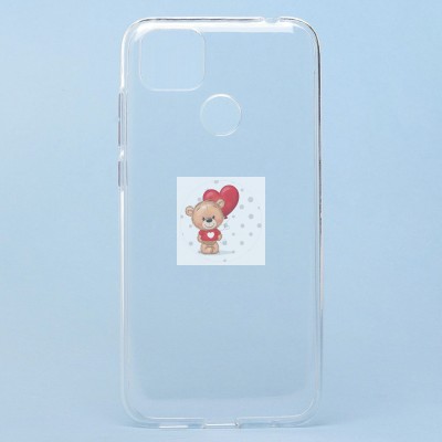 Чехол-накладка для Xiaomi Redmi 9C (прозрачный) Activ ASC-101 Puffy 0.9мм