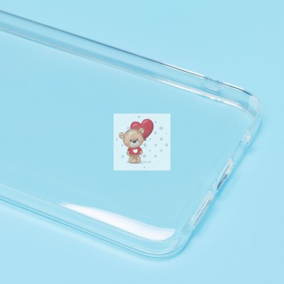 Чехол-накладка для Xiaomi Redmi Note 11S 4G (прозрачный) Activ ASC-101 Puffy 0.9мм