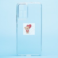 Чехол-накладка для Xiaomi Note 11 Pro+ CN (прозрачный) Activ ASC-101 Puffy 0.9мм