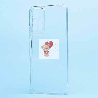 Чехол-накладка для Xiaomi Redmi Note 11 Pro CN (прозрачный) Activ ASC-101 Puffy 0.9мм