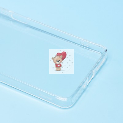 Чехол-накладка для Xiaomi Redmi Note 13 5G Global (прозрачный) Activ ASC-101 Puffy 0.9мм