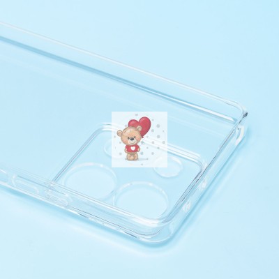 Чехол-накладка для Xiaomi Redmi Note 13 5G Global (прозрачный) Activ ASC-101 Puffy 0.9мм