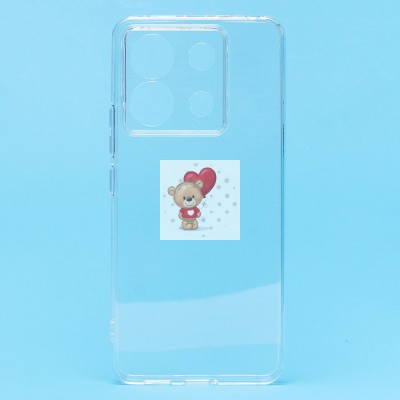 Чехол-накладка для Xiaomi Redmi Note 13 Pro 5G (прозрачный) Activ ASC-101 Puffy 0.9мм Чехол-накладка для Xiaomi Redmi Note 13 Pro 5G (прозрачный) Activ ASC-101 Puffy 0.9мм