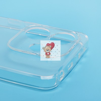 Чехол-накладка для Xiaomi Redmi Note 14 4G (прозрачный) Activ ASC-101 Puffy 0.9мм