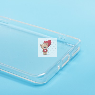 Чехол-накладка для Xiaomi Redmi Note 14 Pro (прозрачный) Activ ASC-101 Puffy 0.9мм