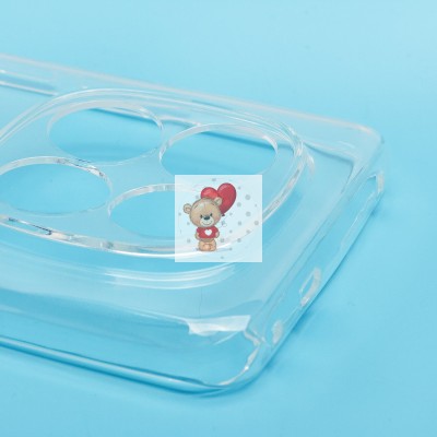 Чехол-накладка для Xiaomi Redmi Note 14 Pro+ (прозрачный) Activ ASC-101 Puffy 0.9мм