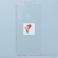 Чехол-накладка для Xiaomi Redmi Note 8 2021 (прозрачный) Activ ASC-101 Puffy 0.9мм Чехол-накладка для Xiaomi Redmi Note 8 2021 (прозрачный) Activ ASC-101 Puffy 0.9мм