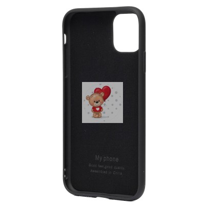 Чехол-накладка для Apple iPhone 11 (черный) Activ Full Original Design Чехол-накладка для Apple iPhone 11 (черный) Activ Full Original Design