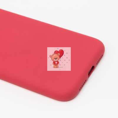 Чехол-накладка для Apple iPhone 11 (бордовый) Activ Full Original Design