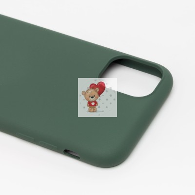 Чехол-накладка для Apple iPhone 11 (темно-зеленый) Activ Full Original Design