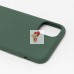 Чехол-накладка для Apple iPhone 11 (темно-зеленый) Activ Full Original Design