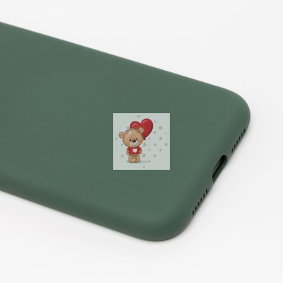 Чехол-накладка для Apple iPhone 11 (темно-зеленый) Activ Full Original Design