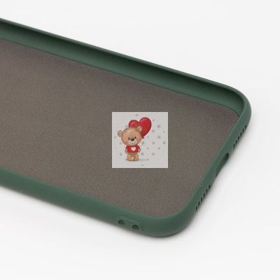 Чехол-накладка для Apple iPhone 11 (темно-зеленый) Activ Full Original Design