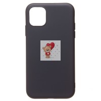 Чехол-накладка для Apple iPhone 11 (темно-серый) Activ Full Original Design