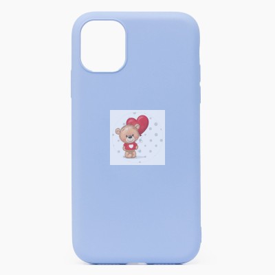 Чехол-накладка для Apple iPhone 11 (голубой) Activ Full Original Design Чехол-накладка для Apple iPhone 11 (голубой) Activ Full Original Design