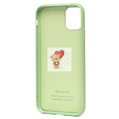 Чехол-накладка для Apple iPhone 11 (светло-зеленый) Activ Full Original Design