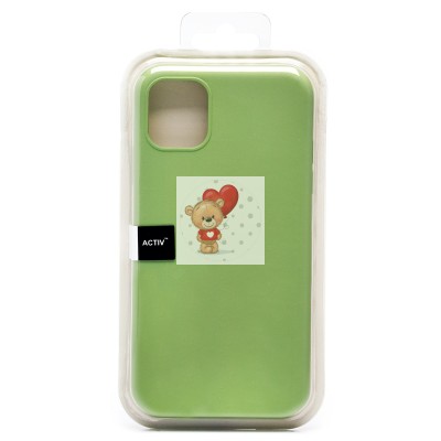 Чехол-накладка для Apple iPhone 11 (светло-зеленый) Activ Full Original Design
