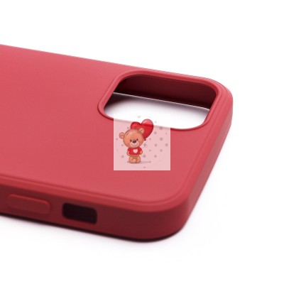 Чехол-накладка для Apple iPhone 12 mini (бордовый) Activ Full Original Design Чехол-накладка для Apple iPhone 12 mini (бордовый) Activ Full Original Design