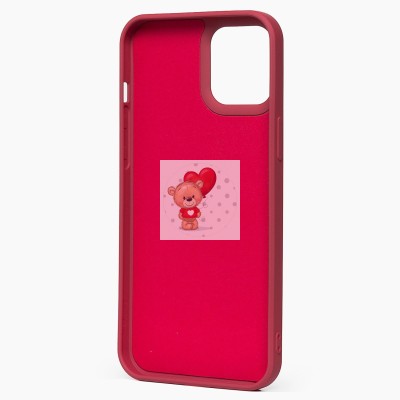 Чехол-накладка для Apple iPhone 12 Pro Max (бордовый) Activ Full Original Design Чехол-накладка для Apple iPhone 12 Pro Max (бордовый) Activ Full Original Design