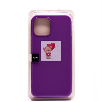 Чехол-накладка для Apple iPhone 12 Pro Max (фиолетовый) Activ Full Original Design Чехол-накладка для Apple iPhone 12 Pro Max (фиолетовый) Activ Full Original Design