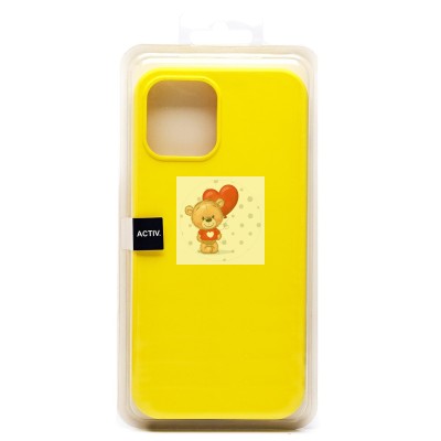 Чехол-накладка для Apple iPhone 12 Pro Max (желтый) Activ Full Original Design Чехол-накладка для Apple iPhone 12 Pro Max (желтый) Activ Full Original Design