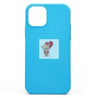 Чехол-накладка для Apple iPhone 12 (голубой) Activ Full Original Design Чехол-накладка для Apple iPhone 12 (голубой) Activ Full Original Design