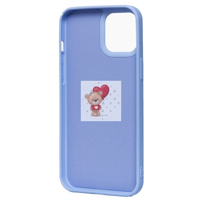 Чехол-накладка для Apple iPhone 12 Pro (голубой) Activ Full Original Design