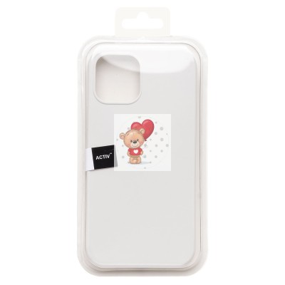 Чехол-накладка для Apple iPhone 12 (белый) Activ Full Original Design Чехол-накладка для Apple iPhone 12 (белый) Activ Full Original Design