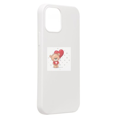 Чехол-накладка для Apple iPhone 12 (белый) Activ Full Original Design Чехол-накладка для Apple iPhone 12 (белый) Activ Full Original Design